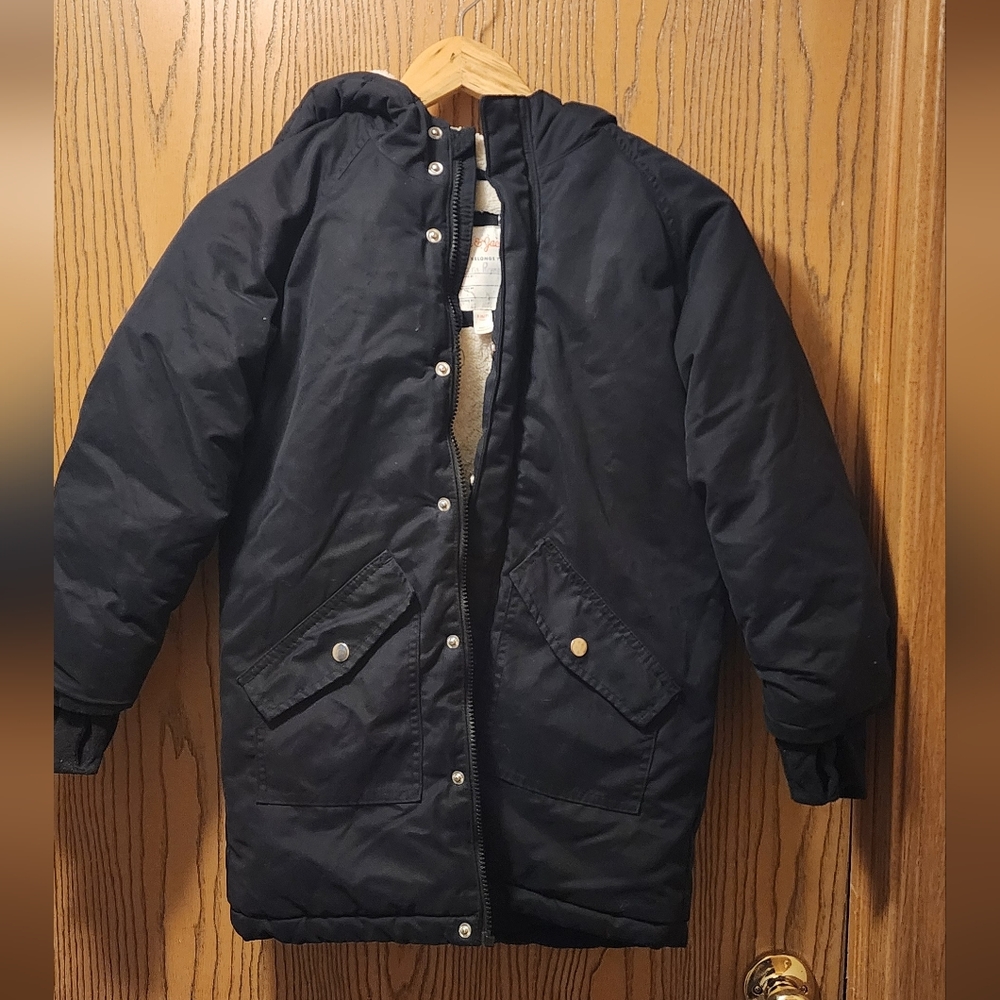 Cat & Jack kids Black Puffer Jacket